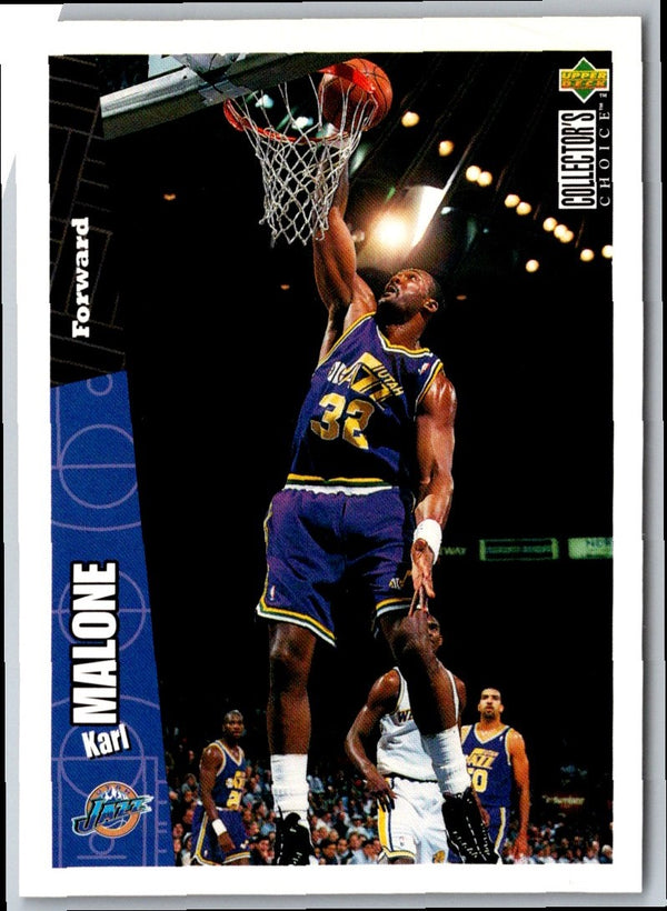 1996 Collector's Choice Karl Malone #155
