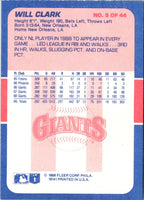 1989 Fleer Exciting Stars Will Clark #5