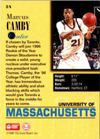1996 Score Board Draft Day Marcus Camby #2A