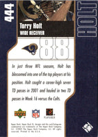 2002 Upper Deck XL Torry Holt #444