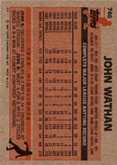 1983 Topps John Wathan