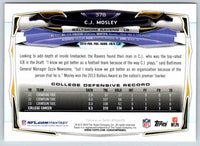 2014 Topps C.J. Mosley #378
