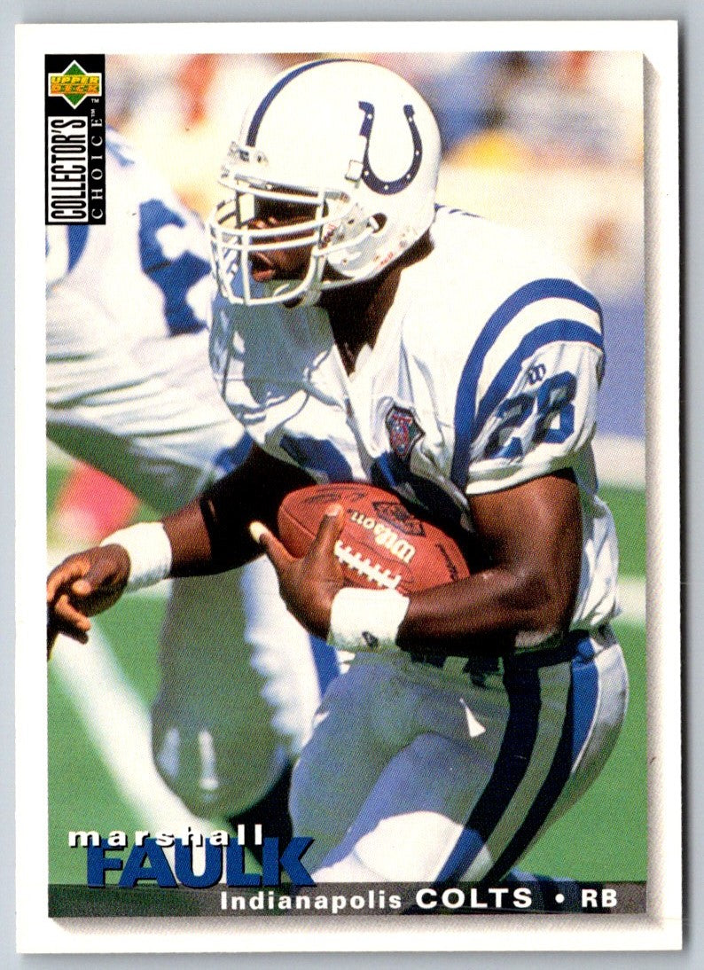 1995 Collector's Choice Marshall Faulk