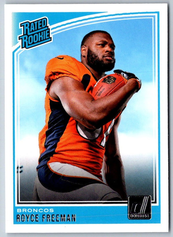 2018 Donruss Royce Freeman #323 Rookie