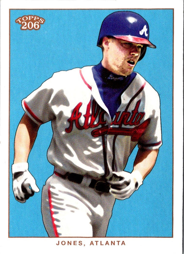 2002 Topps 206 Chipper Jones #225B