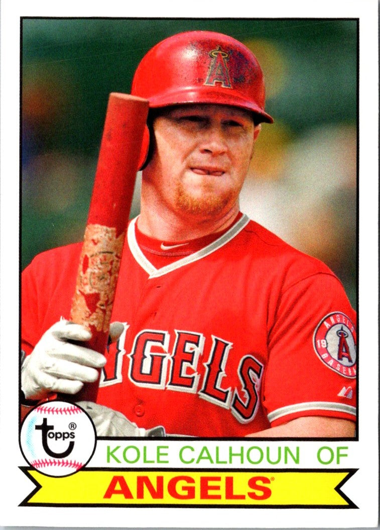 2016 Topps Archives Kole Calhoun