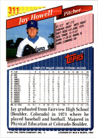 1993 Topps Gold Jay Howell #311