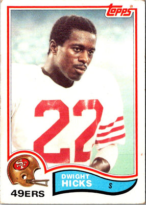 1982 Topps Dwight Hicks #485 Rookie