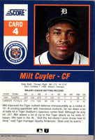 1992 Score Impact Players Milt Cuyler #4