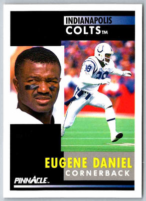 1991 Pinnacle Eugene Daniel #158