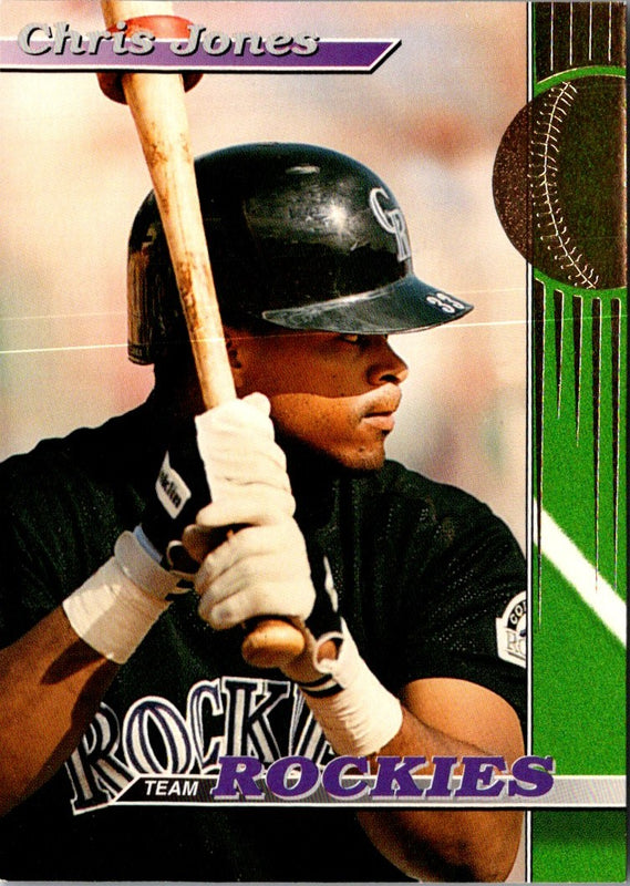 1993 Stadium Club Colorado Rockies Chris Jones #19