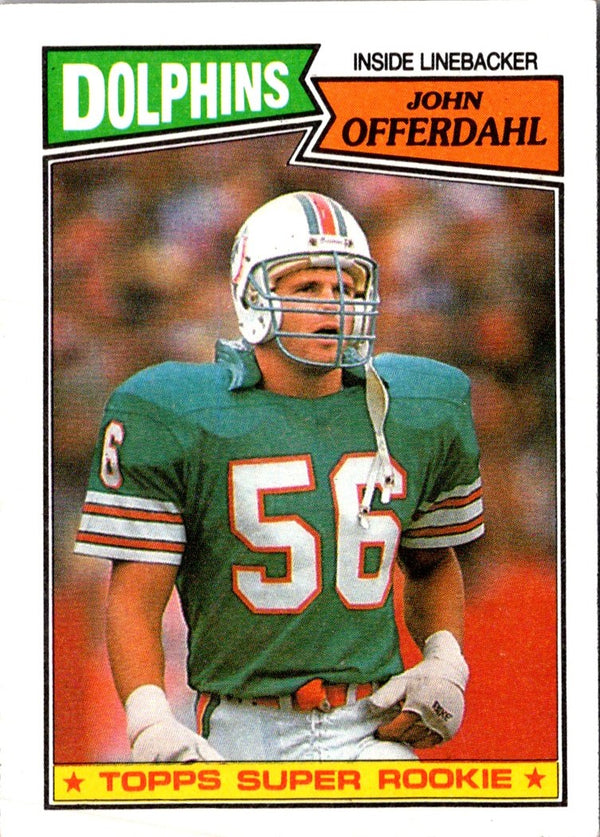 1987 Topps Stickers Phil Simms/John Offerdahl #74 / 224