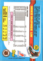1991 Topps Mike McPhee #252