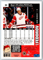 1996 Collector's Choice Sergei Fedorov #80