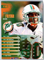 1995 Fleer Irving Fryar #218