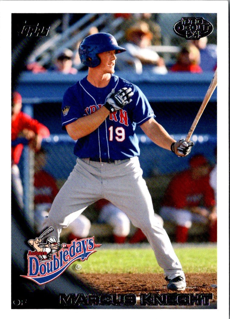 2010 Topps Pro Debut Marcus Knecht