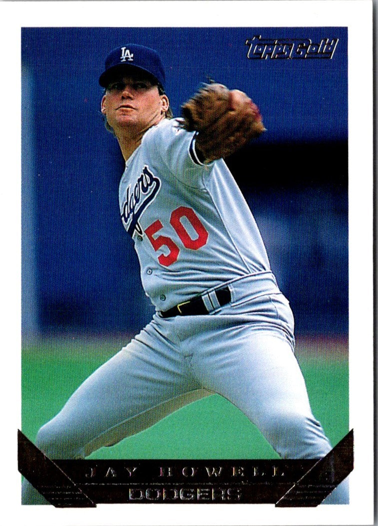 1993 Topps Gold Jay Howell