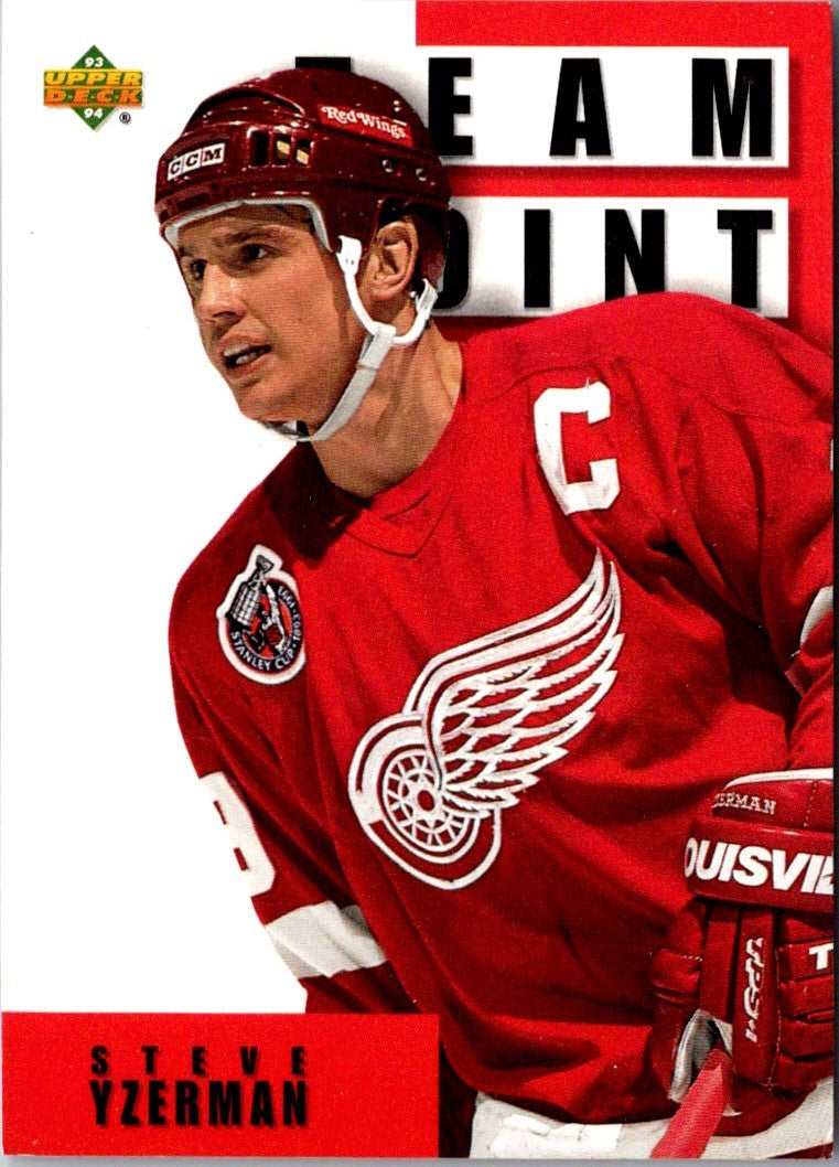 1993 Upper Deck Steve Yzerman