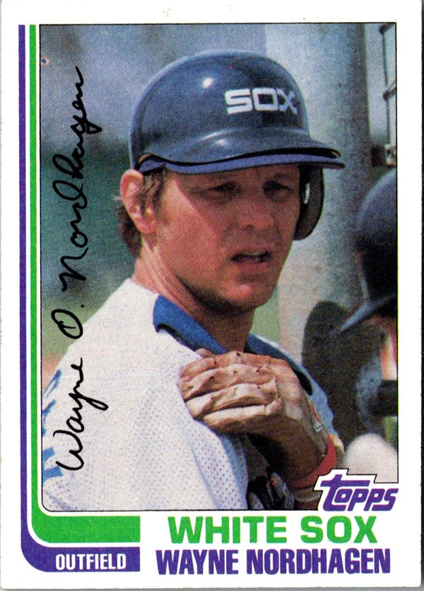 1982 Topps Wayne Nordhagen #597