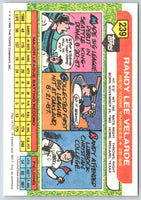 1989 Topps Big Randy Velarde #239