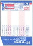 1987 Fleer Tim Burke