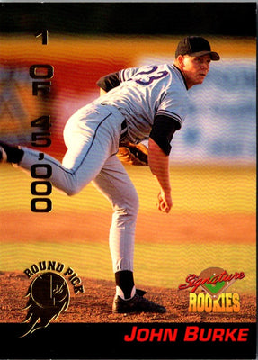 1994 Signature Rookies John Burke #21