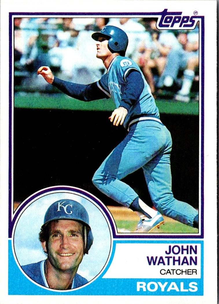 1983 Topps John Wathan