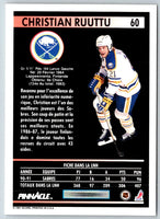 1991 Pinnacle Christian Ruuttu #60