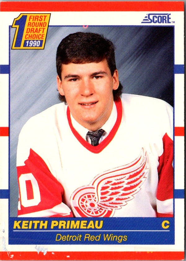 1990 Score Keith Primeau #436 Rookie