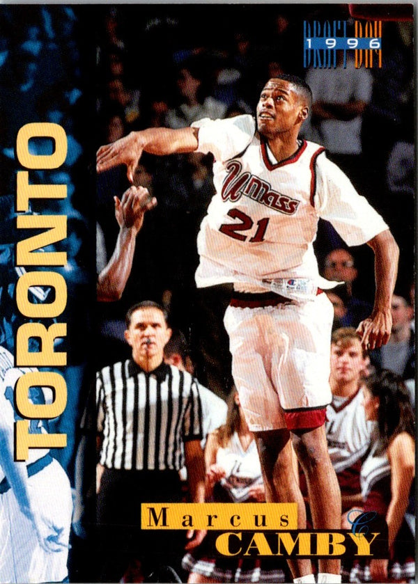 1996 Score Board Draft Day Marcus Camby #2A