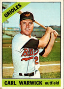 1966 Topps Carl Warwick