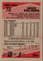 1989 Topps Mike Foligno #78