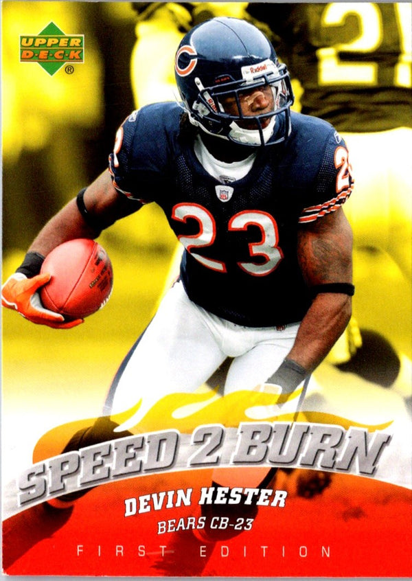 2007 Upper Deck First Edition Speed 2 Burn Champ Bailey #SB-CB