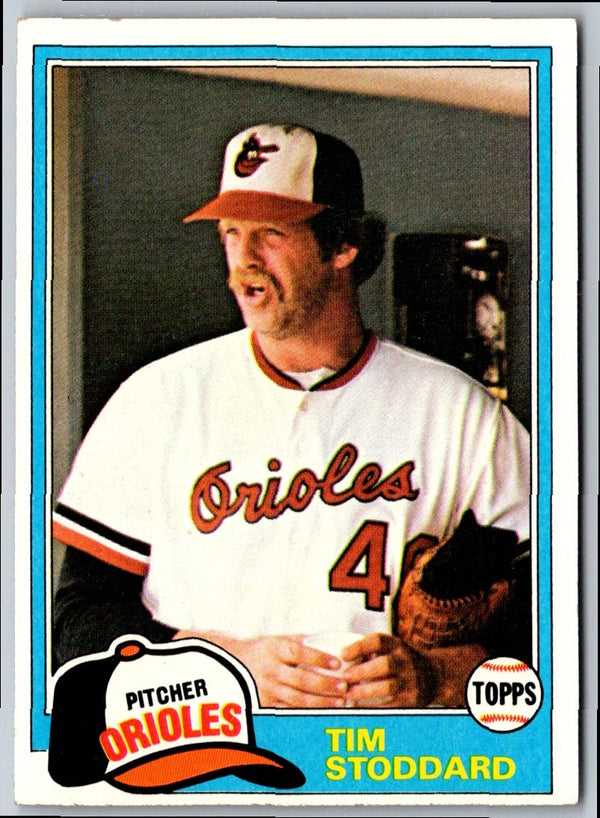 1981 Topps Tim Stoddard #91