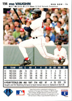 1995 Collector's Choice SE Silver Signature Mo Vaughn #194