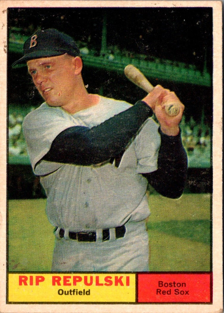 1961 Topps Rip Repulski