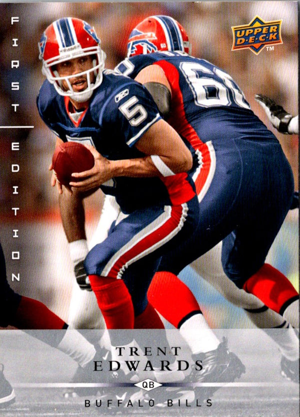 2008 Upper Deck First Edition Trent Edwards #16