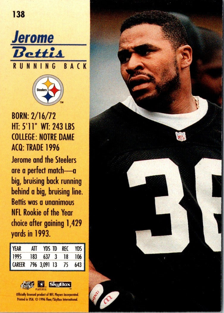 1996 SkyBox Premium Jerome Bettis