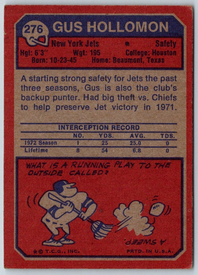 1973 Topps Gus Hollomon