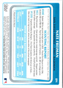 2011 Bowman Prospects Nate Freiman