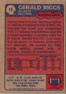 1985 Topps Gerald Riggs
