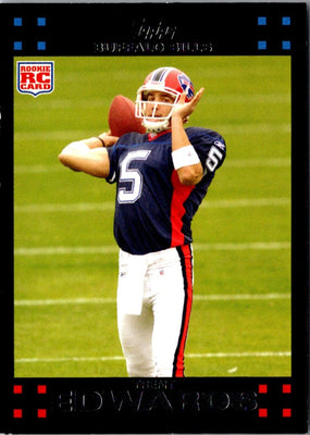 2007 Topps Trent Edwards #291 Rookie