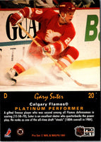 1991 Pro Set Platinum Gary Suter #20