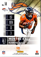 2014 Panini Contenders Montee Ball #14