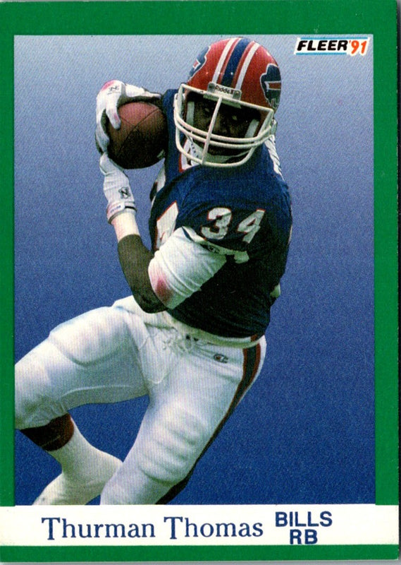 1991 Fleer Thurman Thomas #14
