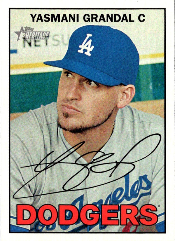 2016 Topps Heritage Yasmani Grandal #84