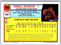 1991 Topps Terrell Brandon #69