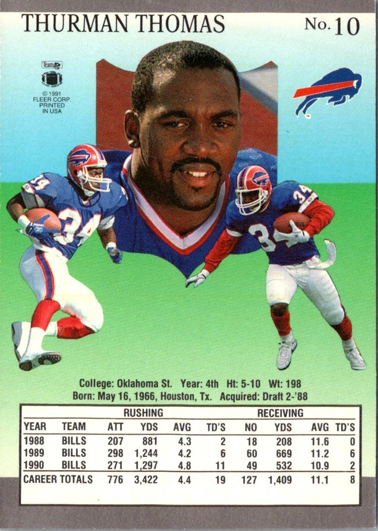 1991 Ultra Thurman Thomas