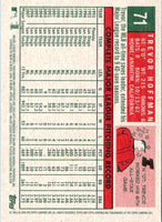 2008 Topps Heritage Black Back Trevor Hoffman #71