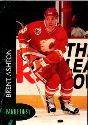 1992 Parkhurst Emerald Ice Brent Ashton #258